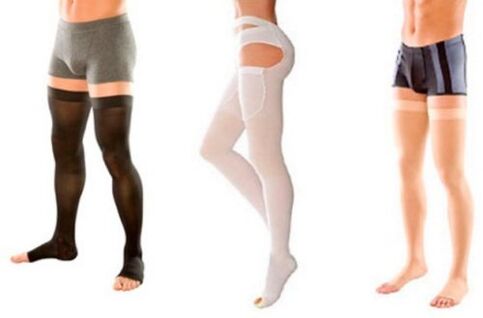 Compression jersey for varicose veins